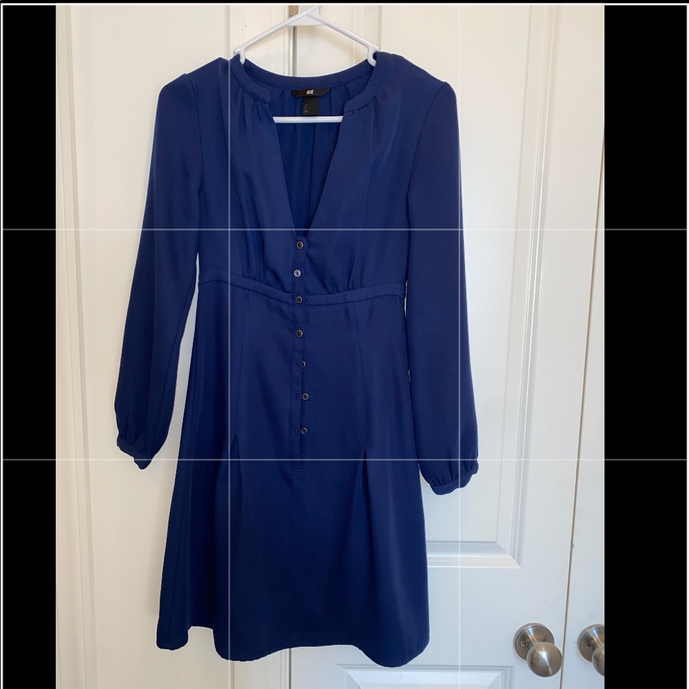 Blue fashion dress